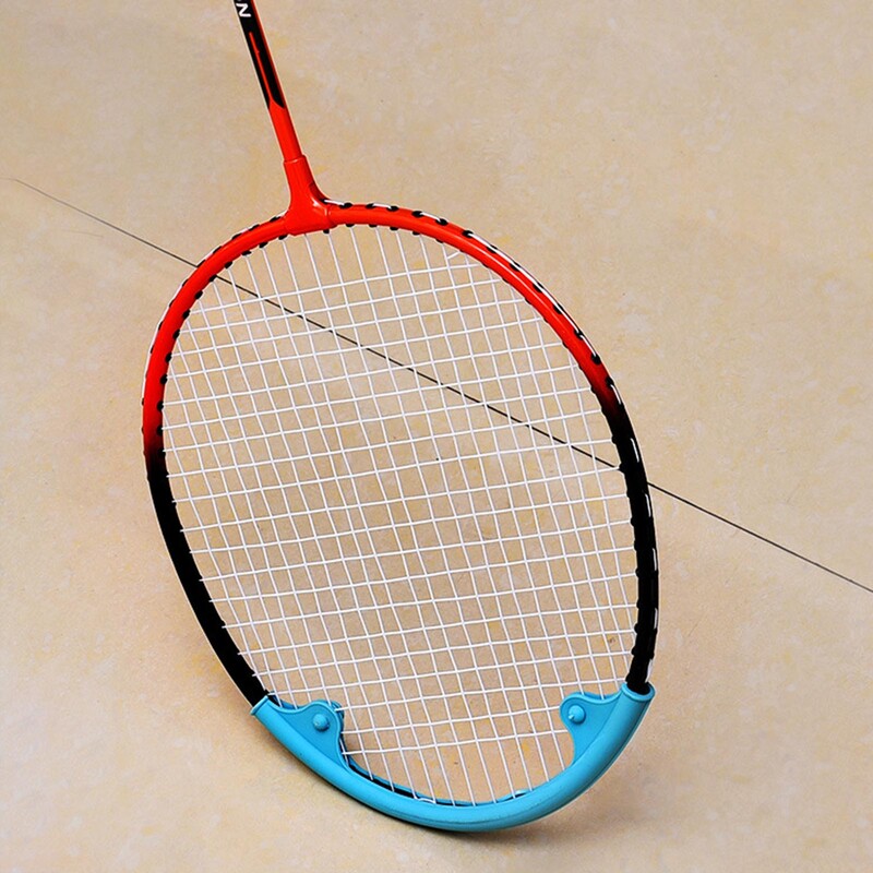 Naljepnice okvira glave reketa za badminton Lagani silikonski materijal otporan na habanje prikladan za smanjenje utjecaja igre