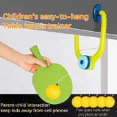 1 Σετ Εσωτερικού Σετ Πινγκ πονγκ Self-trainer Κρεμαστό Εκπαιδευτικό PingPong Σπίτι Αλληλεπίδραση γονέα-παιδιού Συσκευές Double Sparring