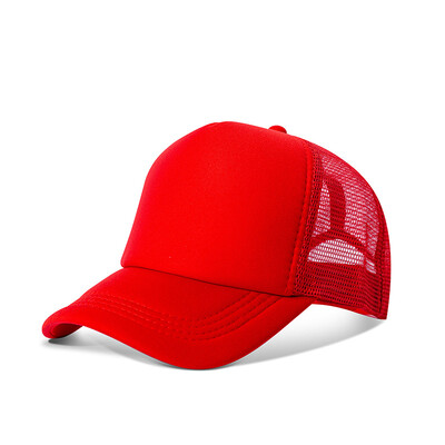 Prazne sportske bejzbolske kape s 5 panela, podesive Gorras Gorros pamučne šarene kamuflažne tatine bejzbolske mrežaste pjenaste kape Hip hop kapa za kamiondžije
