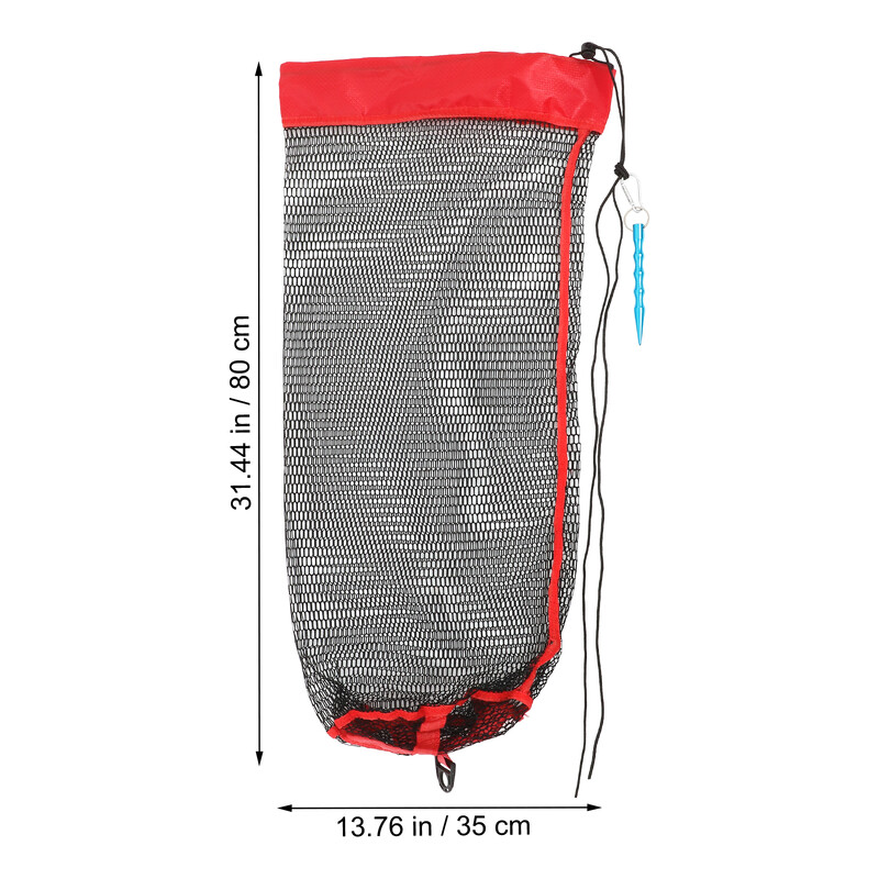 Plasa de pescuit Plasa de plasa pentru cadou Plase de prindere pliabile din nailon Cos de protectie pliabil