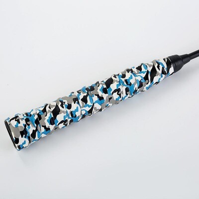 Udoban PU kamuflažni reket za badminton, ljepilo za ruke, upija znoj, otporan na habanje, remen za namatanje ručke za teniski pljesak