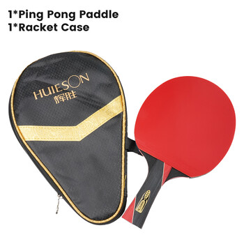 1 PC Single Professional Training Carbon Ping Pong Bat Ρακέτα Ping Pong Paddle Carbon Fiber and Rubber Ping Pong Paddle