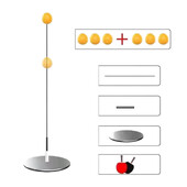 Set de echipament pentru tenis de masă cu arbore moale cu antrenament în vrac - Set de palete cu mingi ușor de instalat Joacă oriunde