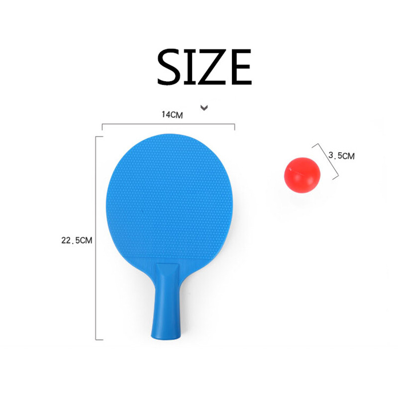 Reket za stolni tenis Plastični dječji reket za vježbanje Pats Ping pong reket s 2 loptice za djecu, djecu, obitelj, prijatelje