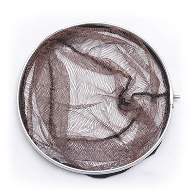 Equipamento De Pesca De Aço Inoxidável Copiar Rede Cabeça Ribolovni pribor Nehrđajući čelik Gusta mreža Legura Najlon Okvir Glava mreže