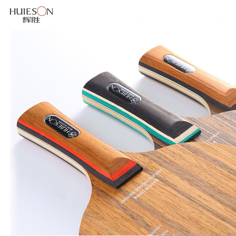 Huiesoni kõrgtehnoloogiline lauatennise teraga süsinikkiust 5+2 vineerist lauatennise reet algajatele kesktaseme mängijatele