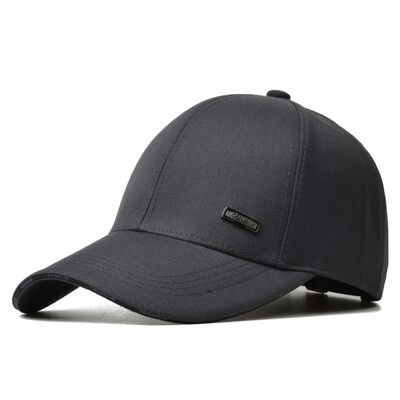 Şapci de baseball de înaltă calitate pentru bărbaţi Pălării solide de baseball Pălării de soare în aer liber Pălării de camion