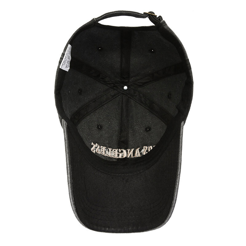 Új zöld baseball sapka női utcai mosás levél tüske puha felső hímzett kacsa sapka férfi tavaszi nyári napellenzős sapka