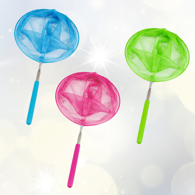 Mreže za hvatanje leptira Hvatanje kukaca za djecu Ribe od nehrđajućeg čelika Mali kukci Ružičasto sklopivo dijete