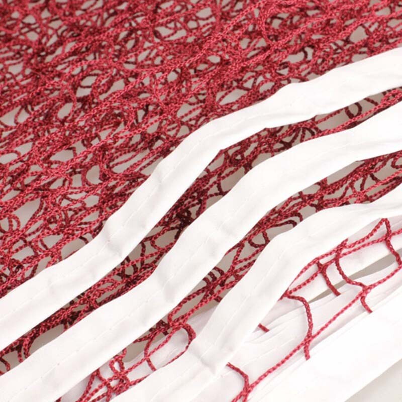 Mrežasta mreža za profesionalnu obuku, standardna mreža za badminton, sportska mreža za vanjski badminton, teniska odbojkaška mreža, zamjena 6,2*0,64 M