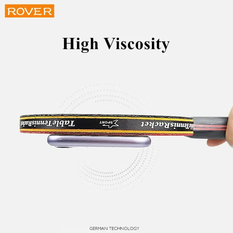 5/6 zvjezdica reket za stolni tenis, 2 kom. Profesionalni set reketa za stolni tenis Pimples-in Guma Visokokvalitetna oštrica Veslo za palicu s vrećicom