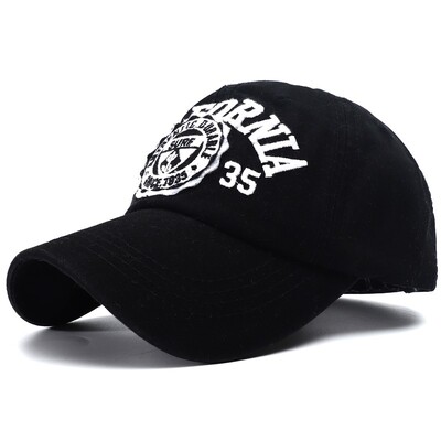 Novi kalifornijski izvezeni bejzbolski šešir 2023. Gorra Beisbol Hombre podesive crne tatine šešire za muškarce Žene Gorras