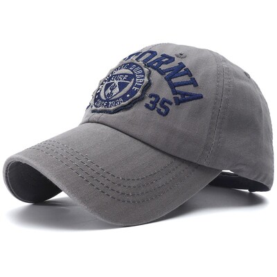 Novi kalifornijski izvezeni bejzbolski šešir 2023. Gorra Beisbol Hombre podesive crne tatine šešire za muškarce Žene Gorras