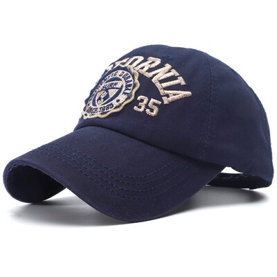 Novi kalifornijski izvezeni bejzbolski šešir 2023. Gorra Beisbol Hombre podesive crne tatine šešire za muškarce Žene Gorras