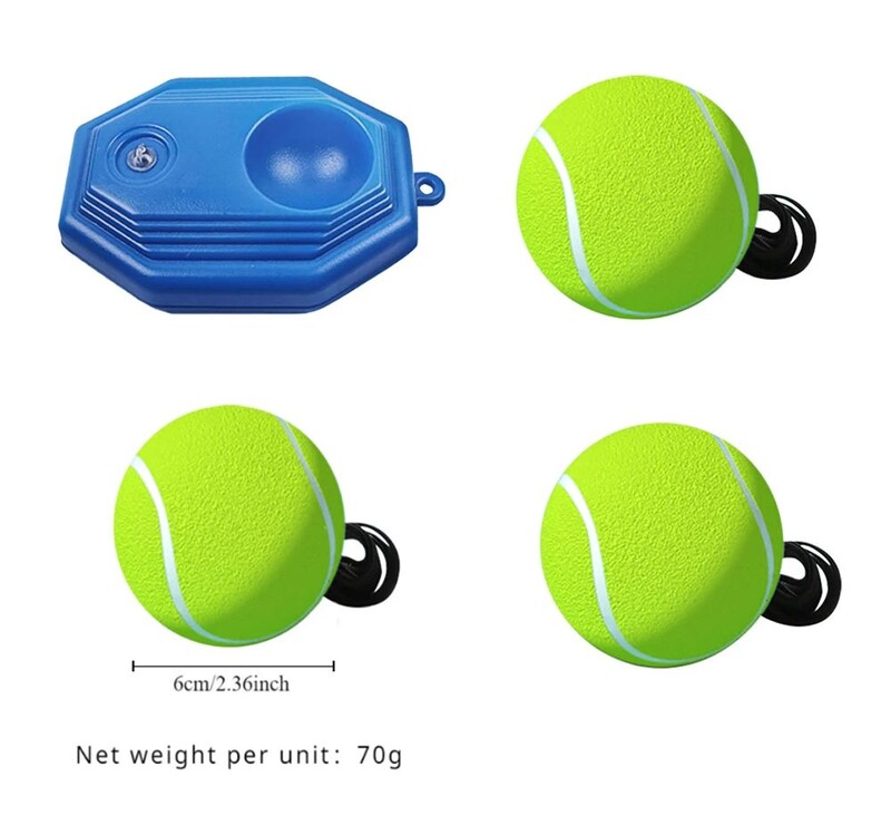 Magicorange Tennis Trainer Rebound Ball, Εξοπλισμός προπόνησης σόλο τένις, φορητό εργαλείο προπόνησης τένις, κιτ τένις Rebounder