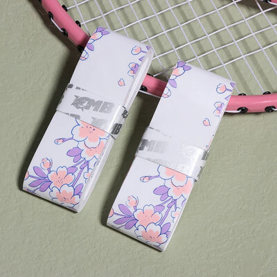 2Pcs Sakura Badminton Overgrip Anti-Slip Latex amortizirana traka za rukohvat za teniski reket za badminton squash Antivibrador Grip