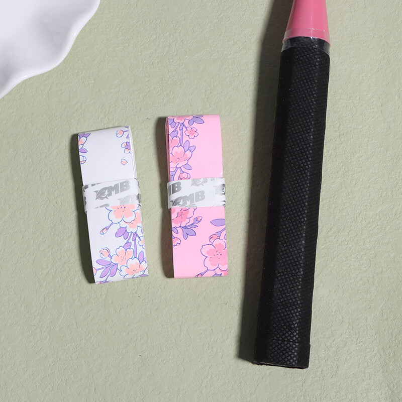 2Pcs Sakura Badminton Overgrip Anti-Slip Latex amortizirana traka za rukohvat za teniski reket za badminton squash Antivibrador Grip