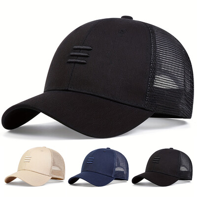 Muške hip hop bejzbolske mrežaste kape Kape Ljetne kape za žene Bone Gorras Black Dad šeširi Kamiondžije Kape Casquette Snapback šeširi