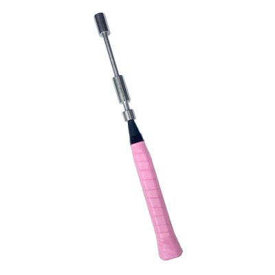 Trenažer za zamah s reketom za badminton Pole Trenažer za badminton Podesivi uteg Sila Štap Prst Zglob Vježbanje zamaha s reketom za badminton