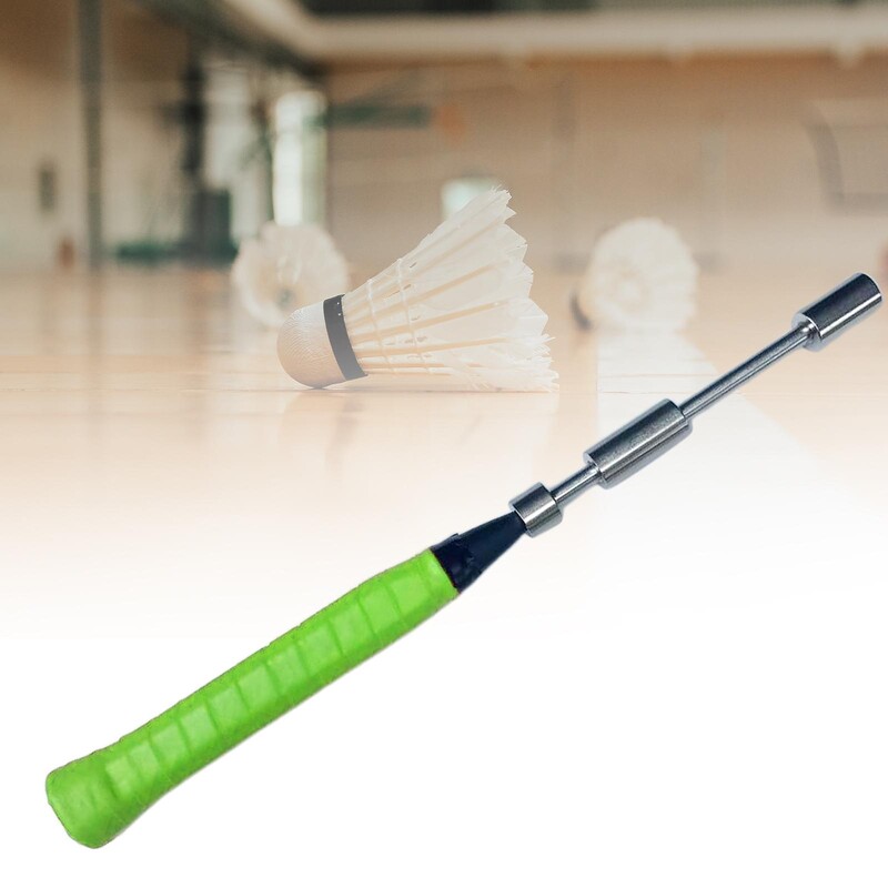 Trenažer za zamah s reketom za badminton Pole Trenažer za badminton Podesivi uteg Sila Štap Prst Zglob Vježbanje zamaha s reketom za badminton