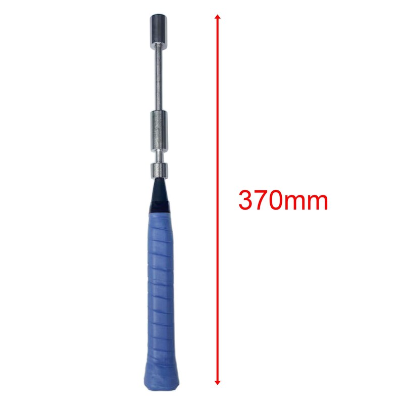 Trenažer za zamah s reketom za badminton Pole Trenažer za badminton Podesivi uteg Sila Štap Prst Zglob Vježbanje zamaha s reketom za badminton
