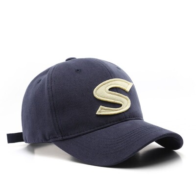 Ljetna modna bejzbolska kapa s velikim slovom S, vanjski štitnik od sunca