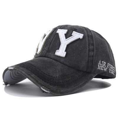 Novi dizajnerski pamučni bejzbolski šešir s izvezenim slovima iz 2023. Muški ženski hip-hop vintage šilterice za muškarce Žene Gorras Hombre