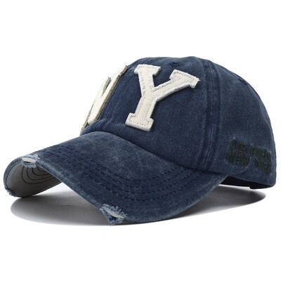 Novi dizajnerski pamučni bejzbolski šešir s izvezenim slovima iz 2023. Muški ženski hip-hop vintage šilterice za muškarce Žene Gorras Hombre