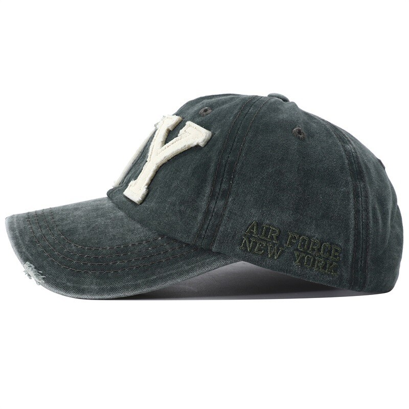 Novi dizajnerski pamučni bejzbolski šešir s izvezenim slovima iz 2023. Muški ženski hip-hop vintage šilterice za muškarce Žene Gorras Hombre