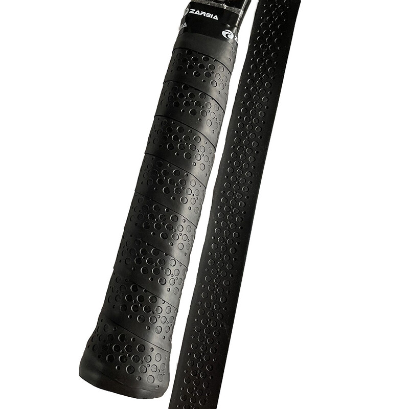 4 kom ZARSIA PU kožni teniski reket, zamjenski rukohvat, debela crna kožna ručka za teniski reket