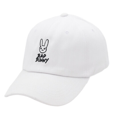 Bad Bunny bejzbolska kapa, izvezeni pamučni podesivi tatin šešir, ljetne ženske kape sa šiltom, šeširi za kamiondžije