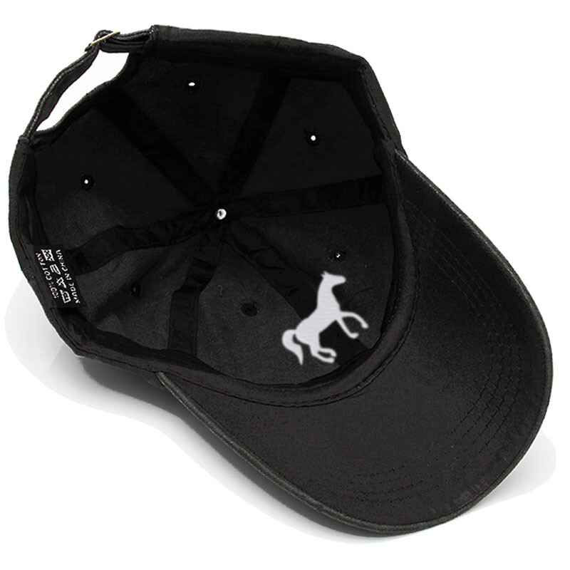 Nova pamučna bejzbol kapa s konjskim vezom Modna ženska muška kapa Sportski viziri Snapback kapa Šešir za sunce Prozračne vanjske kape