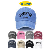 2024 Swift 1989 Bejzbolska kapa s tiskanim naljepnicama za muškarce Ženska modna vintage mekana pamučna kapa za tate Unisex darovi od obožavatelja