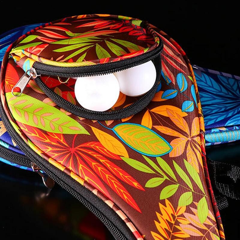 NOVA torba za rekete za stolni tenis Torbica za vesla za reket od tikvice Šarena torbica za rekete za stolni tenis Torbica za vesla otporna na habanje