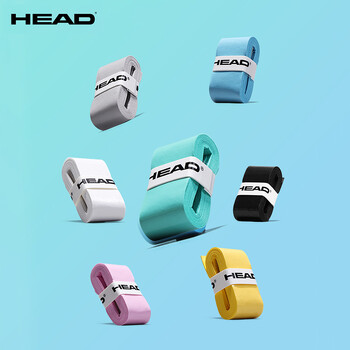 12PCS HEAD Overgrips Sweatband Тенис ракета Ръчна гума Противоплъзгаща се гумена дръжка на ракета Каишка Абсорбираща потта и устойчива на износване