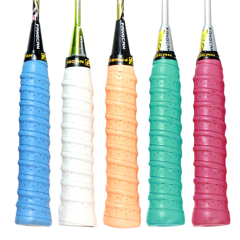 FANGCAN 3PCS protuklizna traka za držanje reketa za badminton i squash PU preko gripa za padel reket za tenis na plaži Štap za pecanje