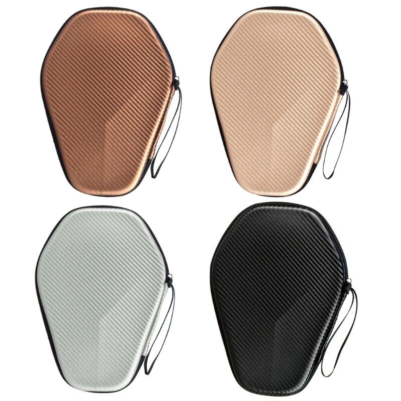 Nešiojamas stalo teniso raketės krepšys vandeniui atsparus stalo teniso irklentės laikymo dėklas kieto dangčio vandeniui atsparus stalo teniso irklentės krepšys