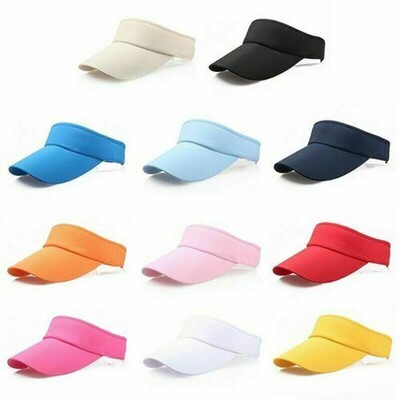 Ανδρικό γυναικείο καπέλο Vizor Sun Visor Ρυθμιζόμενο Sport Tennis Golf Headband Cap Unisex