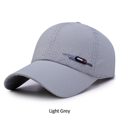 Vasaras luksusa zīmols vīriešiem Sporta skriešanas sviedri beisbola cepure vīriešu Kanādas golfa cepures Ātri nožūst sieviešu cietā Snapback Bone Cepure