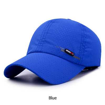 Vasaras luksusa zīmols vīriešiem Sporta skriešanas sviedri beisbola cepure vīriešu Kanādas golfa cepures Ātri nožūst sieviešu cietā Snapback Bone Cepure