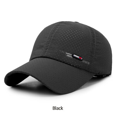 Vasaras luksusa zīmols vīriešiem Sporta skriešanas sviedri beisbola cepure vīriešu Kanādas golfa cepures Ātri nožūst sieviešu cietā Snapback Bone Cepure