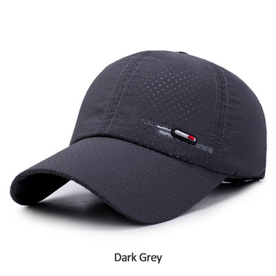 Vasaras luksusa zīmols vīriešiem Sporta skriešanas sviedri beisbola cepure vīriešu Kanādas golfa cepures Ātri nožūst sieviešu cietā Snapback Bone Cepure