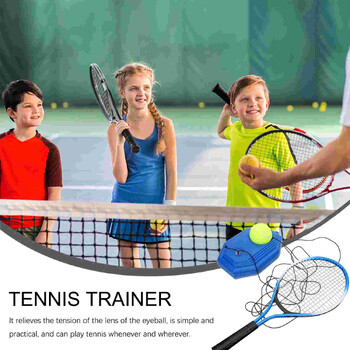 Tennis Trainer Rebound Ball with String Tennis Practice Rebounder Equipment Exerciser Badminton solo