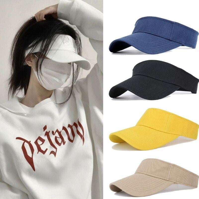 Kape za tenis Zaštita od UV zračenja Biciklizam na otvorenom Trčanje Ribolov Kape za plažu Jednobojne prozračne kape za sunčanje Muškarci Žene Ljetne kape sa šiltom