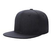 Čvrsta hip hop kapa za muškarce Snapback šešir Ženske bejzbol kape s podesivim ravnim obodom Bill Obični viziri Dječaci i djevojčice Street Dance