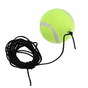 Φορητό σόλο τένις Trainer Rebound Ball Tennis with String Rope Self Tennis Training Tool for Adults Παιδιά για αρχάριους