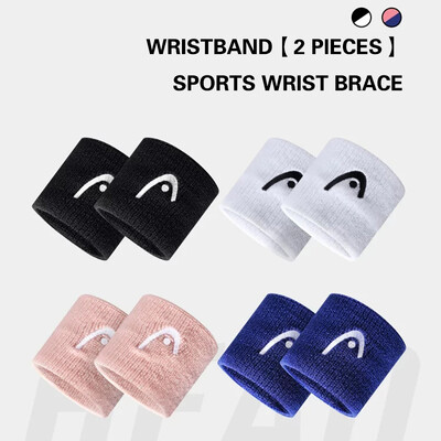 Υψηλής ποιότητας Head Original Wristband τένις Badminton Sport Wristband Βαμβακερό άνετο ιδρώτα που σκουπίζει αντιολισθητικό λουράκι