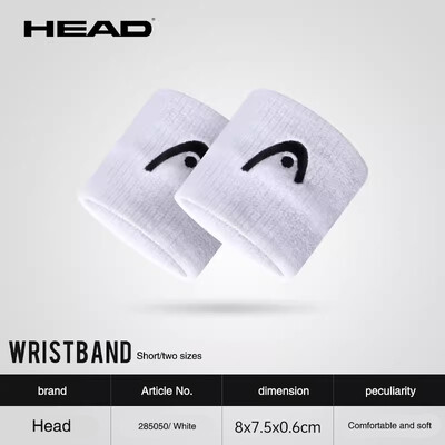 Υψηλής ποιότητας Head Original Wristband τένις Badminton Sport Wristband Βαμβακερό άνετο ιδρώτα που σκουπίζει αντιολισθητικό λουράκι
