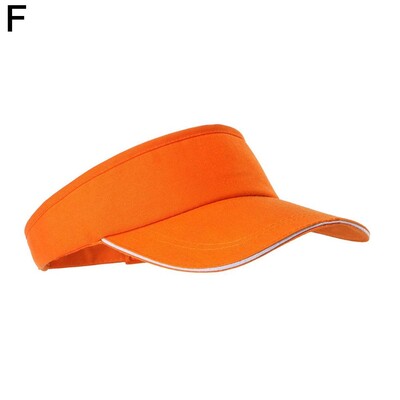 Pălării de soare de vară Bărbați Femei Bumbac Vizor reglabil Protecție UV Gol Solid Sport Tenis Golf Alergare Cremă solară Șapcă de baseball