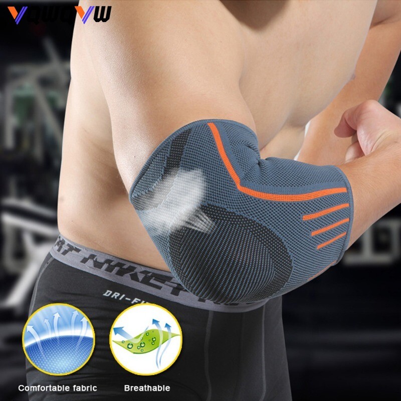 1 gab. Elkoņu un ceļgalu spilventiņu kompresijas uzmavas sāpju mazināšanai un atbalstam sporta un treniņu laikā Basketbols Volejbols